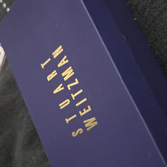 Stuart Weizmann strappy crystal sandle Pre-owned In Box - Picture 10 of 13